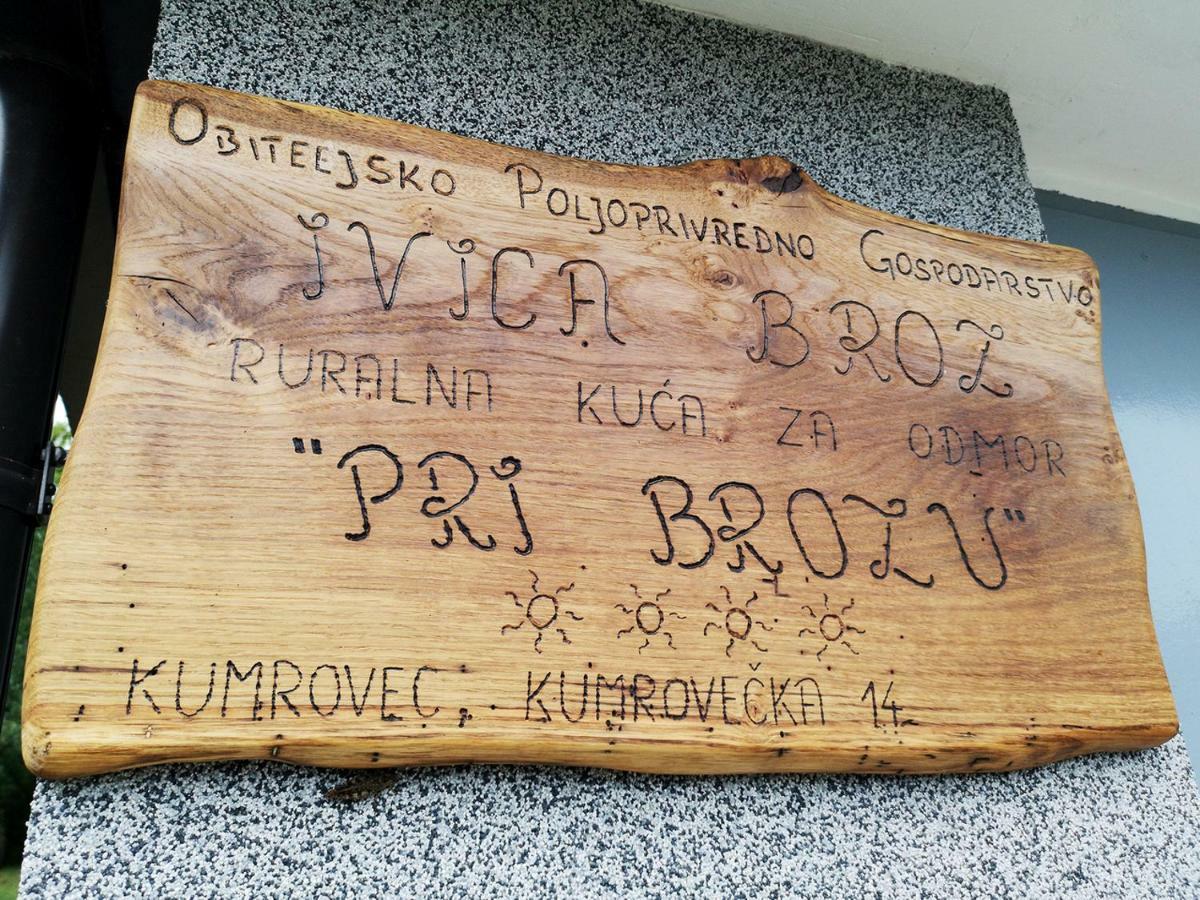 Kuca Za Odmor Pri Brozu Apartamento Kumrovec Exterior foto